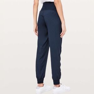 Lululemon dance studio joggers in True Navy size 4